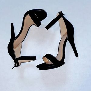 size 8 wild diva black platform heels